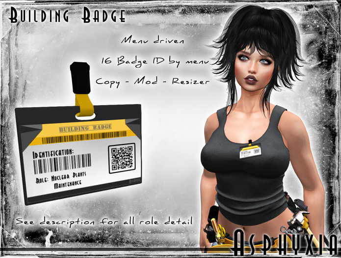 Asphyxia Building Badge