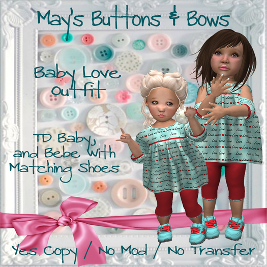 MBB * Baby Love Outfit (TDB&Bebe)
