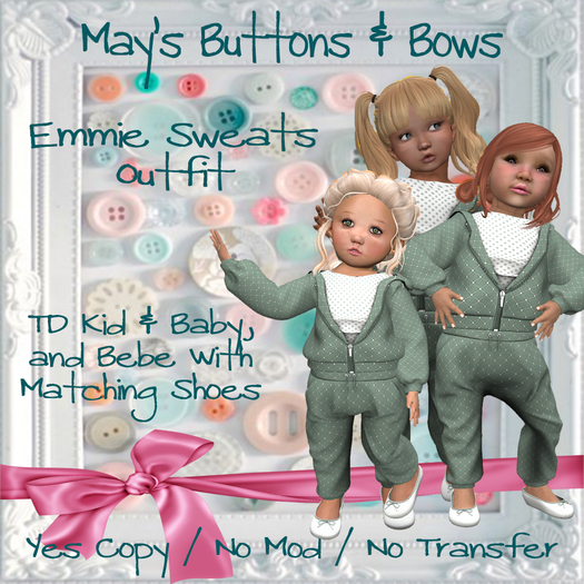 MBB * Emmie Sweats Outfit (TDK,B&Bebe)