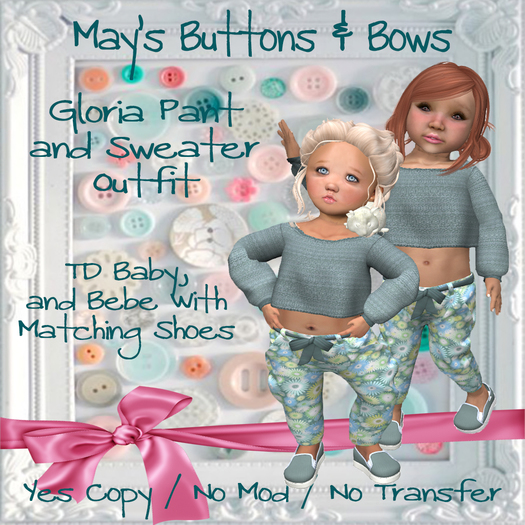 MBB * Gloria Pant and Sweater Outfit (TDB&Bebe)