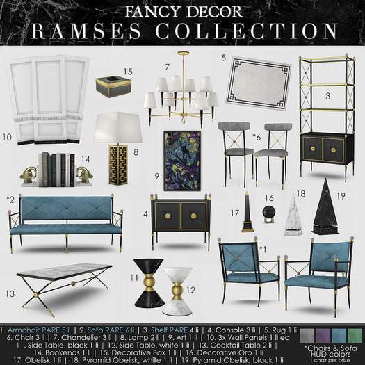 09 Fancy Decor: Ramses Art