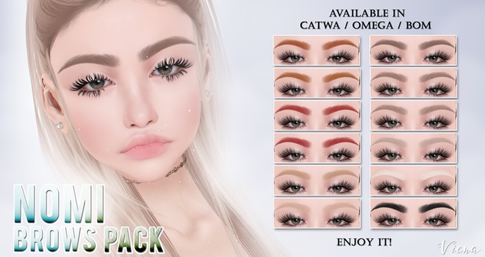 Viena. Nomi Brows Pack {Add me}
