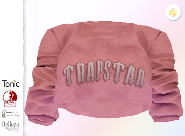 * TRAPSTAR  Cropped * RED - INODORO