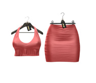 ** Harmonia Peach Nanina Skirt Top Outfit Maitreya