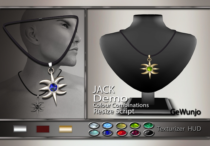 GeWunjo : JACK male necklace DEMO