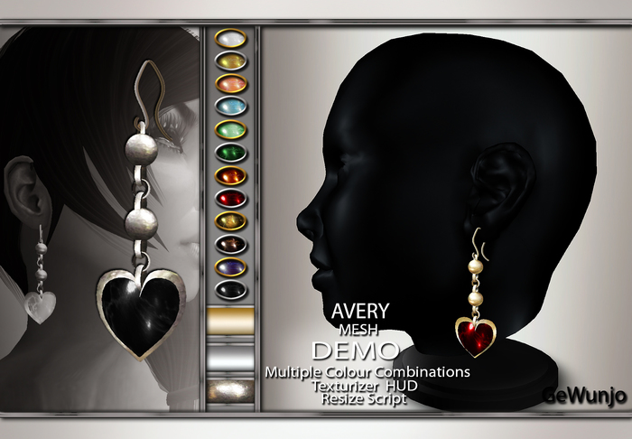 GeWunjo : HALLY earrings DEMO