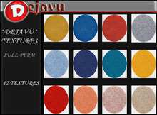 ^Dejavu^Full Perm Round Rug Texture 03