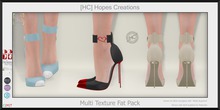 [HC] Pattie Ankle Strap Heels Fat Pack for Slink, Belleza, Maitreya, eBody, Signature & Tonic
