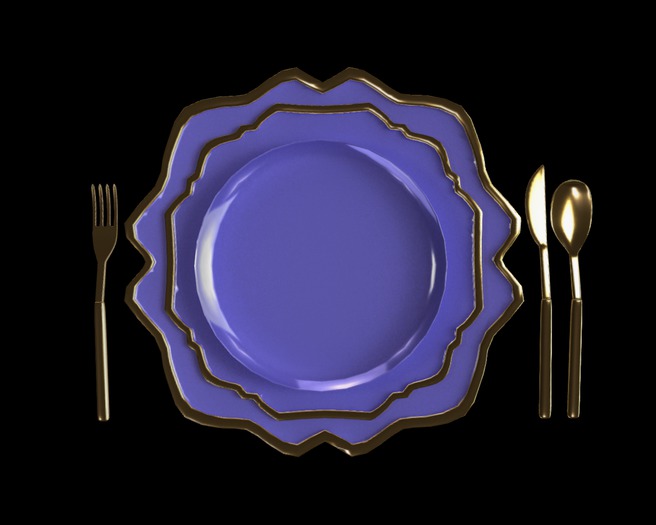 BHD The Sylviana Pastel PERIWINKLE