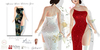 Adriana winter valentine gown poster