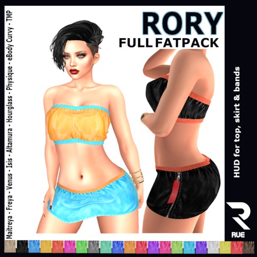 :: RUE :: Rory Top & Skirt FATPACK