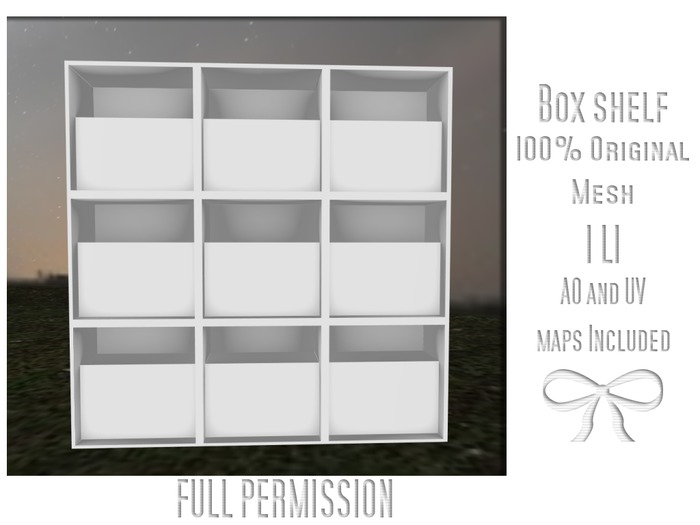 Box Shelf Full permission *Promo*