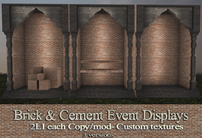 Brick and Concrete Evenrt Display v1-3
