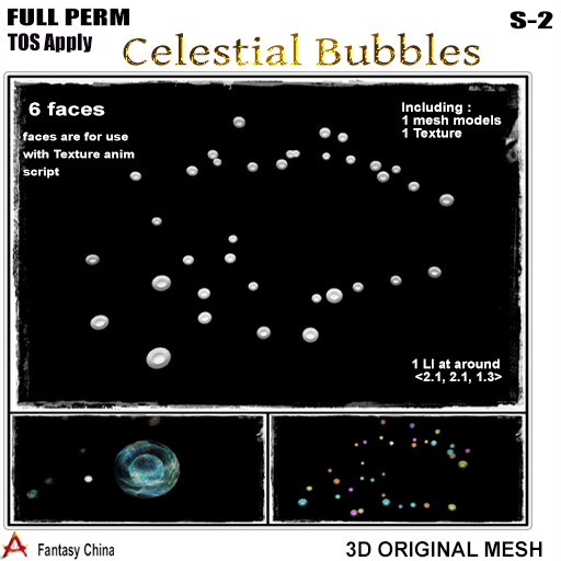 Full Perm Celestial Bubbles S-2 