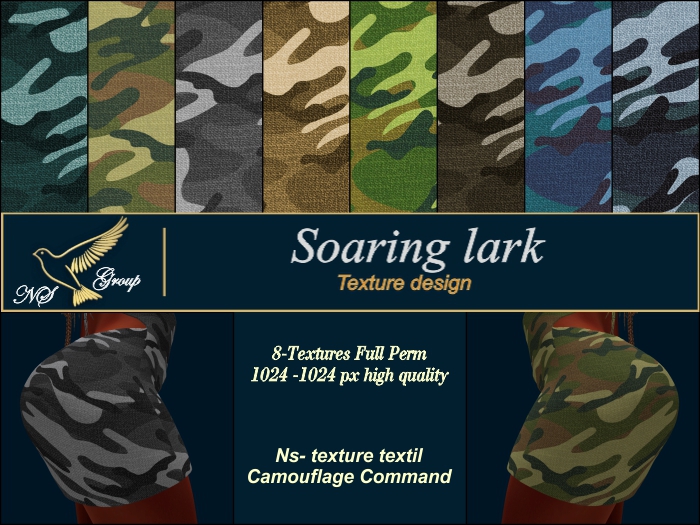 Ns- texture textil Camouflage Command