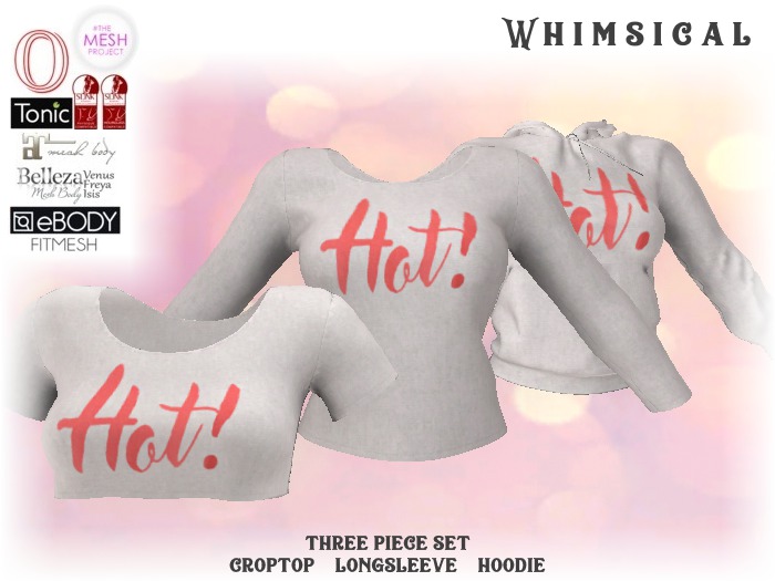 [Whimsical] Girl's Mesh Tops - Red Hot