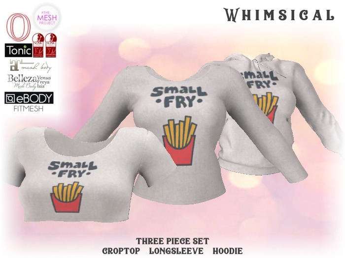 [Whimsical] Girl's Mesh Tops - Small Fry