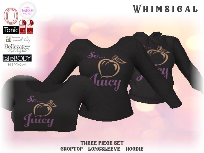 [Whimsical] Girl's Mesh Tops - So Juicy