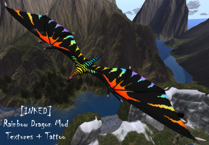 [INKED] European Dragon Rainbow Skin Mod