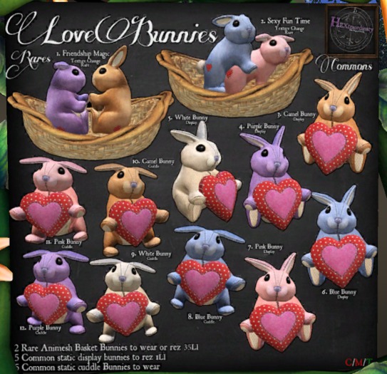 1. *HEXtraordinary* Friendship Magic Bunnies