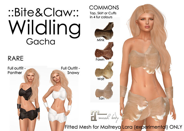 ::B&C:: Wildling Furs Gacha FULL SET