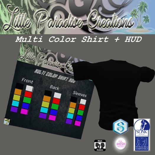 [LPC]MulticolorShirt+HUD