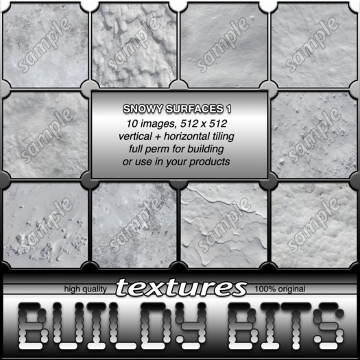 ~Buildy Bits~ Snowy Surfaces 1