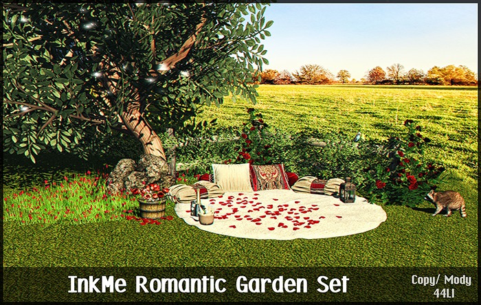 Inkme Romantic Garden Set