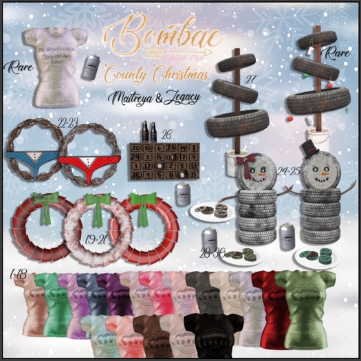 32. {Bombae} Country Christmas {Father Yes } Maitreya RARE