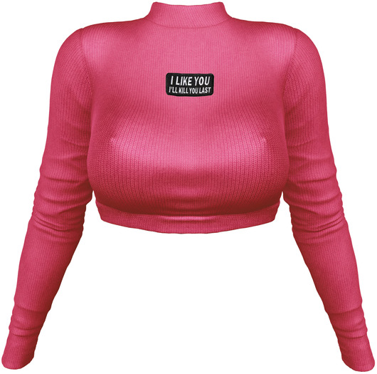 EVIE - Cold Freak Sweater [Wine]