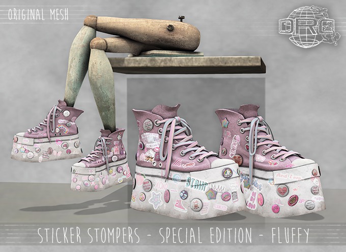 -DRD- Sticker Stompers - Special Edition - Fluffy (add)