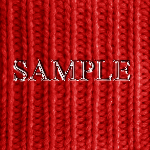 Zoy Texture [ Wool Knit ] Red