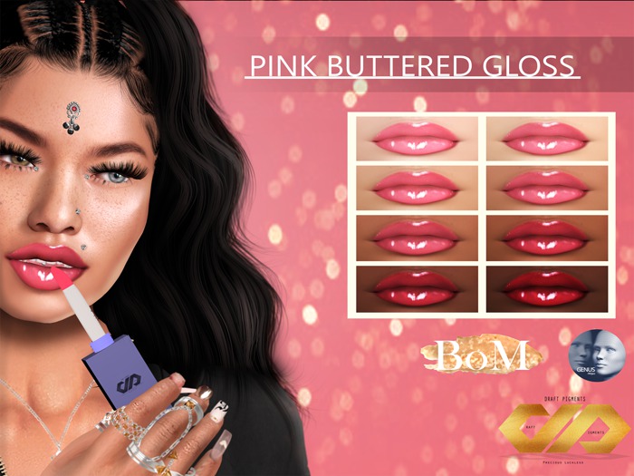 DRAFT Pigments. - Buttered Gloss (Pink Edition) Set 
