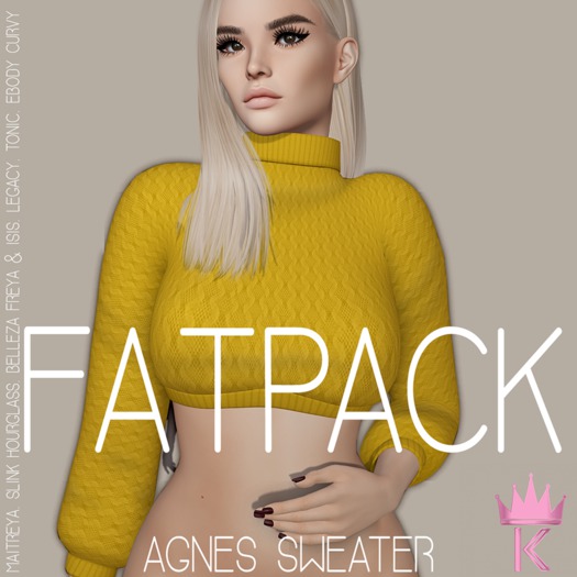 .KIMBRA. - AGNES SWEATER [FATPACK]