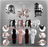 -Pixicat- Bastet.Dress - Black (Fitted)