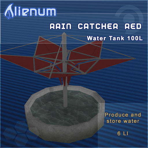 Alienum Rain Catcher "Red" - 100L - v.4.0