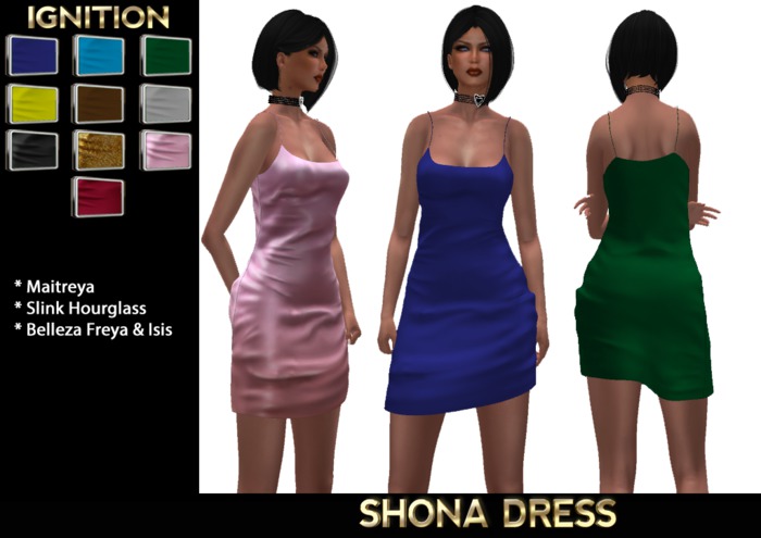 Ignition Shona Dress Solid