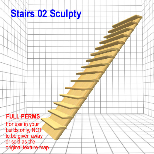 Stairs02 Sculpty Map Full Perms