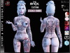 hud rock tattoo ladies bikers skulls %28 full body %29