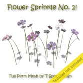 T-Spot Mesh - Flower Sprinkle No. 2 - Full Perm - LI=0.7