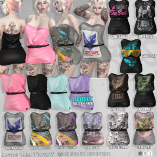 Razor/// Cotton Tube Dress - Retro USA