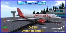D-318 Paint *Avianca Brasil*