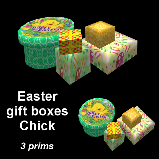 Easter gift boxes Chick