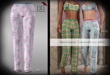 (*<*) 1313 Flannels Pants - Floral 4