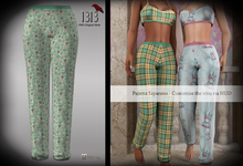 (*<*) 1313 Flannels Pants - Floral 1