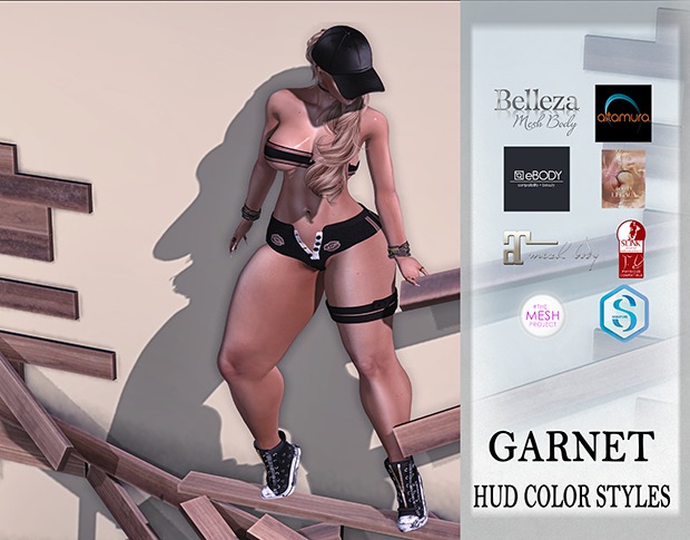 J.C & B.C Garnet  HUD COLOR STYLES