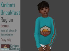 #Kiribati -Raglan- Kiribati Breakfast (wearable demo)