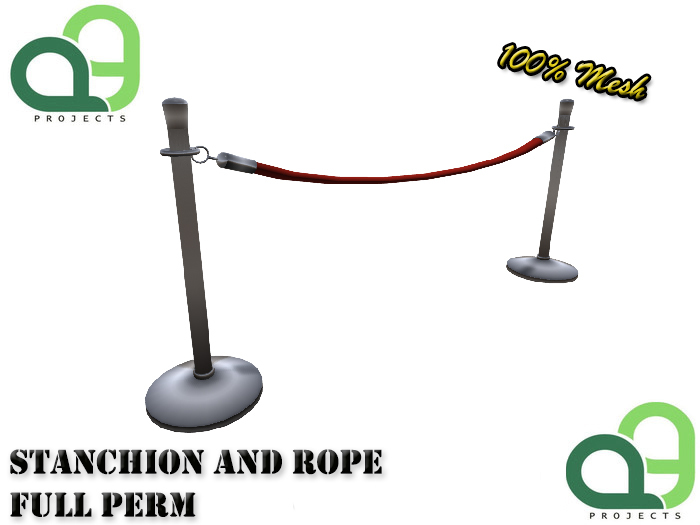 Stanchion And Rope Full Perm (Boxed)