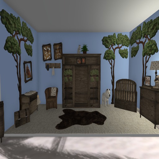 BEAR Brown Baby  ROOM BOXED 53P -NOTSCRIPTED