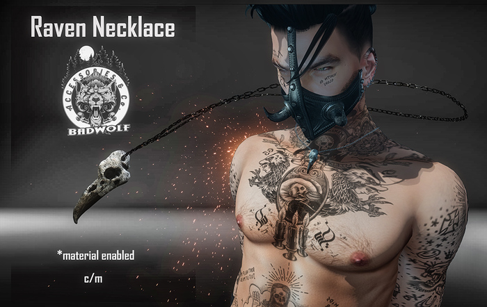 Raven Necklace - Badwolf